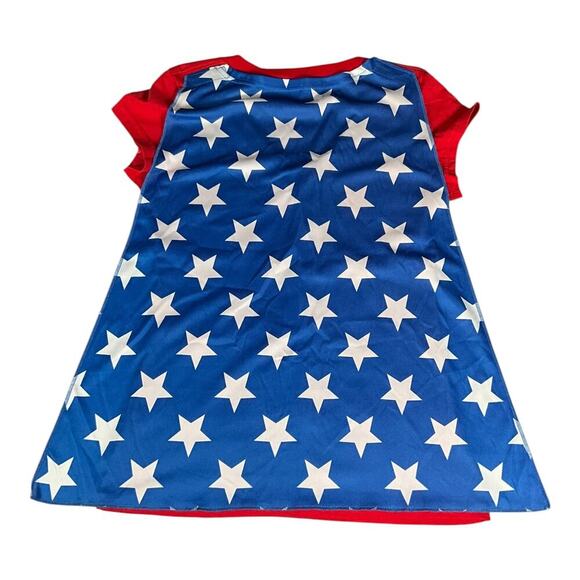 DC Comics Originals Wonder Women T-Shirt With Detachable Cape Size Medium NWOT - Picture 5 of 8